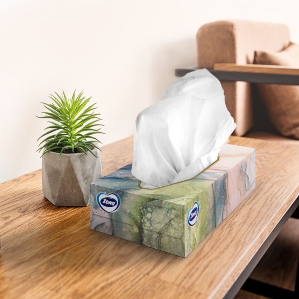 Серветки Zewa Softis чотиришарові, 80 шт. - Pampik - 17