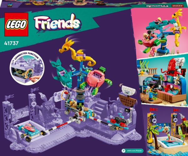 Конструктор LEGO Friends Пляжний парк розваг, 1348 деталей (41737) - Pampik - 9
