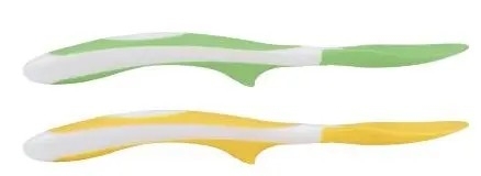 Набор ложек Dr. Brown's, желтый с зеленым, 2 шт. (TF011-P3) - Pampik - 2