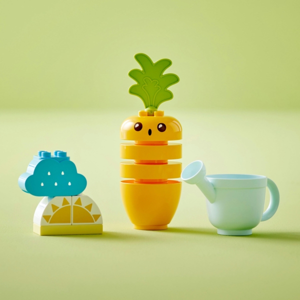 Конструктор LEGO DUPLO Морква на грядці, 11 деталей (10981) - Pampik - 7