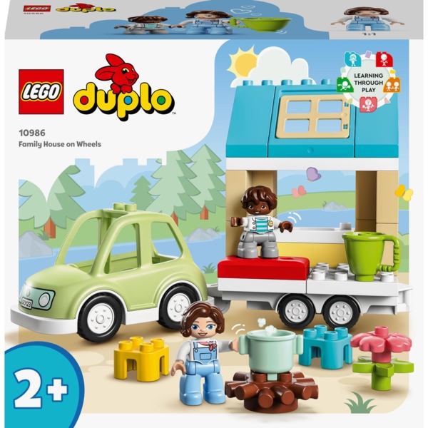Конструктор LEGO DUPLO Town Сімейний будинок на колесах, 31 деталь (10986) - Pampik