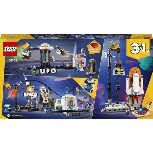 Конструктор LEGO Creator 3 v 1 Космічні гірки, 874 деталей (31142) - Pampik - 9
