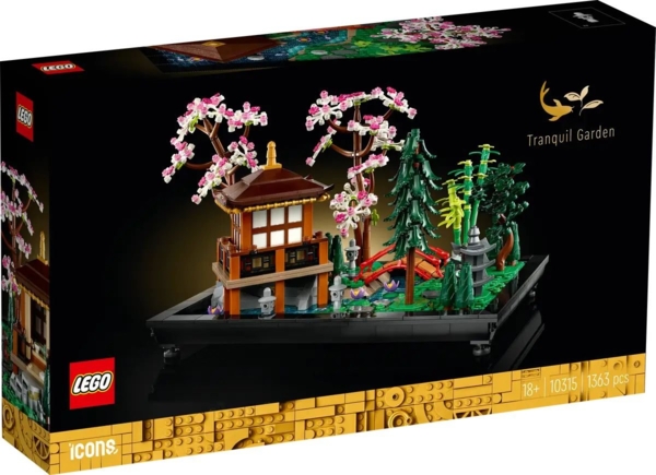 Конструктор LEGO Icons Тихий сад, 1363 деталі (10315) - Pampik