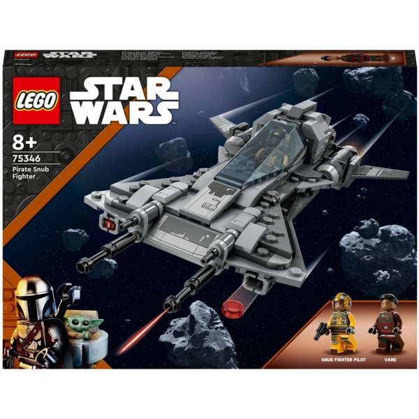 Конструктор LEGO Star Wars Човник-винищувач піратів, 285 деталей (75346) - Pampik