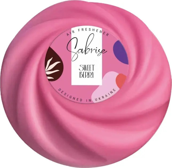 Гелевий освіжувач повітря Sabrise Sweet Berry, 150 г - Pampik