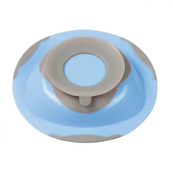 Тарелка на присоске BabyOno, голубой (1062) - Pampik - 2