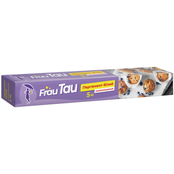 Пергамент для випічки Frau Tau силіконізований, 5 м - Pampik