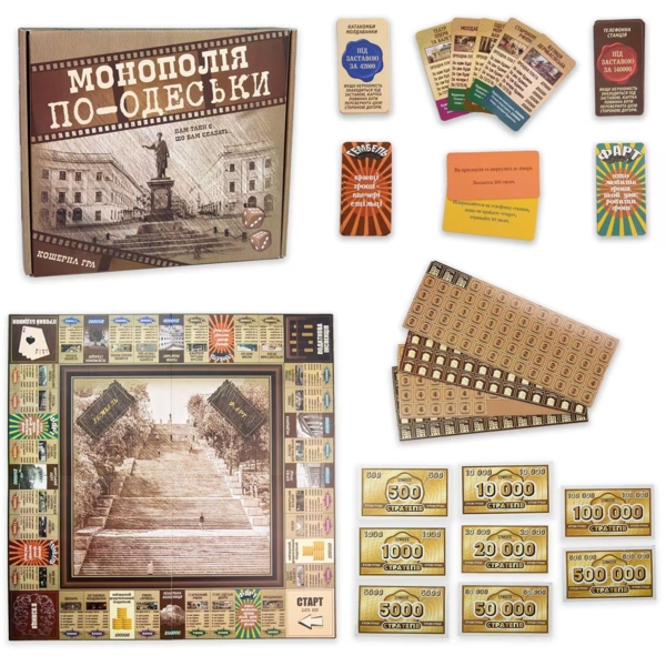 Настольная игра Strateg Монополия по-Одесски (30318) - Pampik - 3