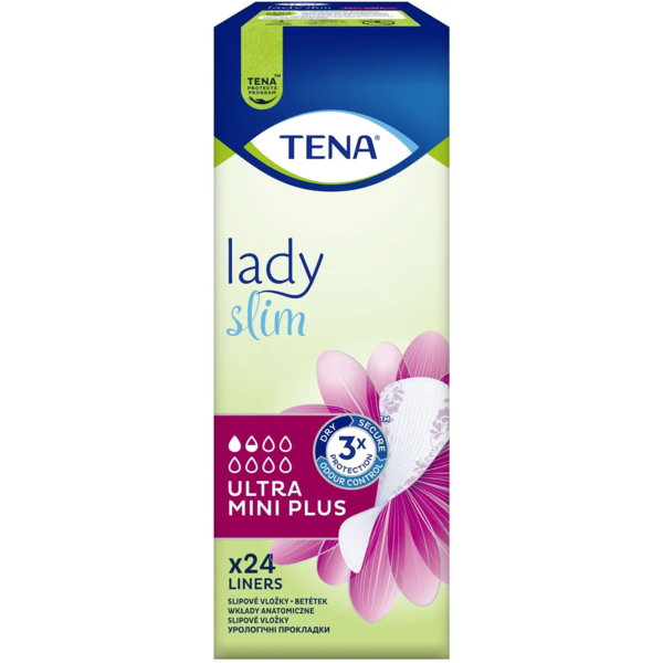 Урологічні прокладки Tena Lady Slim Ultra Mini Plus, 24 шт. - Pampik - 2