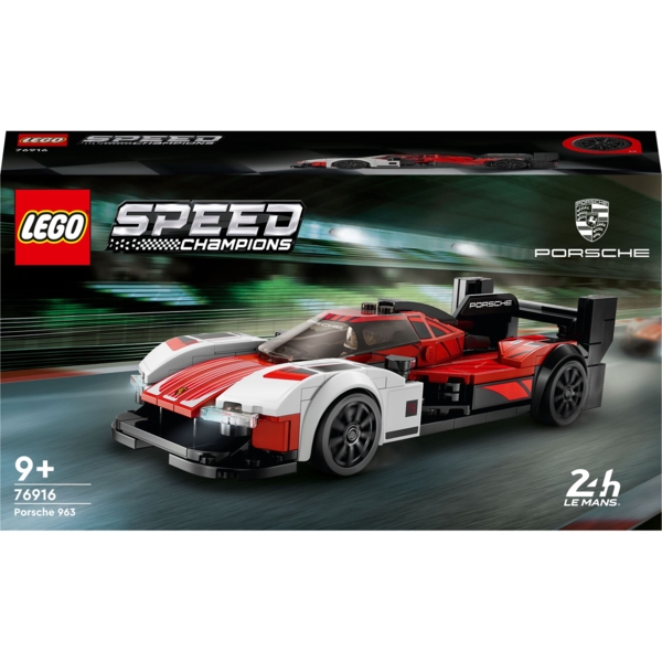 Конструктор LEGO Speed ​​Champions Porsche 963, 280 деталей (76916) - Pampik