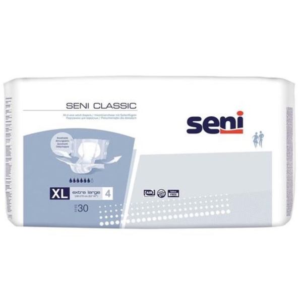 Підгузки для дорослих Seni Classic XL, 30 шт. - Pampik