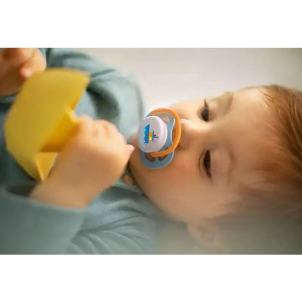 Пустушка Philips Avent Ultra Air I love для хлопчика, 0-6 міс, 2 шт. (SCF080/01) - Pampik - 5