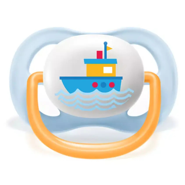 Пустушка Philips Avent Ultra Air I love для хлопчика, 0-6 міс, 2 шт. (SCF080/01) - Pampik - 3