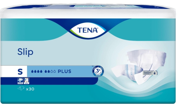 Підгузки для дорослих Tena Slip Plus Small, 30 шт. - Pampik - 2