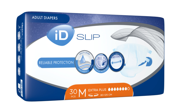 Підгузки для дорослих iD Slip Extra Plus M, 30 шт. - Pampik - 2