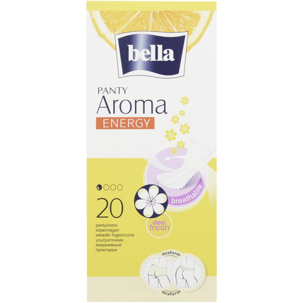 Щоденні прокладки Bella Panty Aroma Energy, 20 шт. - Pampik - 2