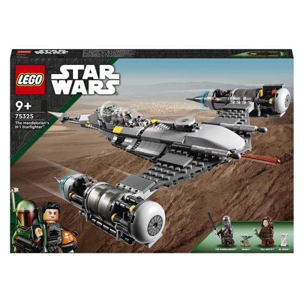Конструктор LEGO Star Wars Мандалорський зірковий винищувач №1, 412 деталей (75325) - Pampik