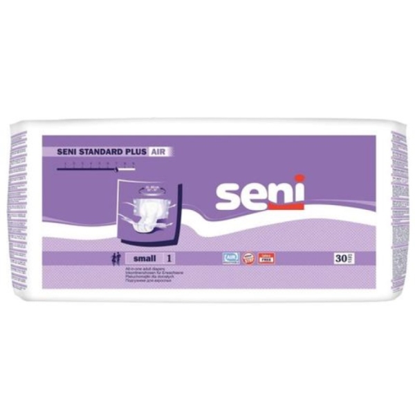 Підгузки для дорослих Seni Standard Plus Air S, 30 шт. - Pampik