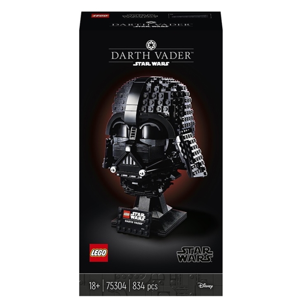 Конструктор LEGO Star Wars Шлем Дарта Вейдера, 834 детали (75304) - Pampik