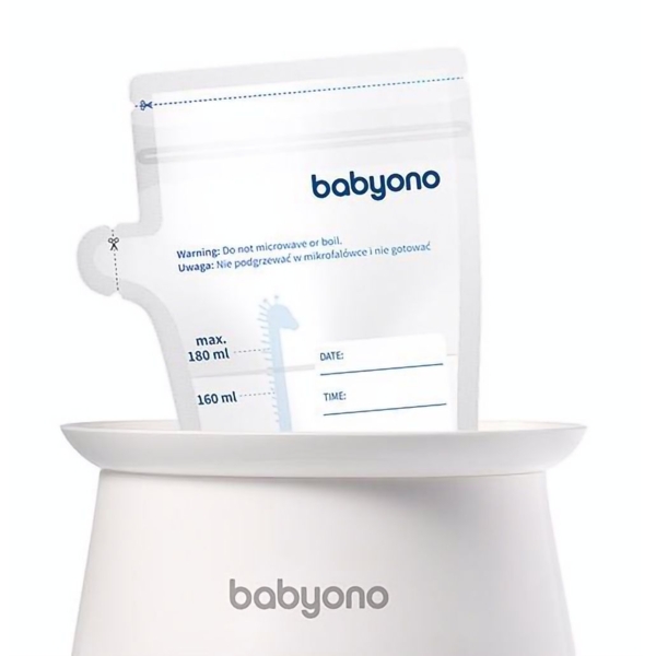 Пакеты для хранения грудного молока BabyOno, 180 мл, 30 шт. - Pampik - 8