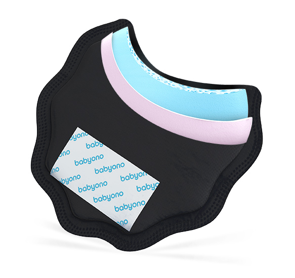 Лактаційні вкладки BabyOno Natural Nursing, чорний, 24 шт. - Pampik - 2