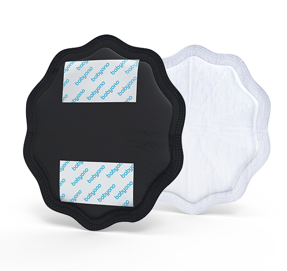 Лактаційні вкладки BabyOno Natural Nursing, чорний, 24 шт. - Pampik - 3