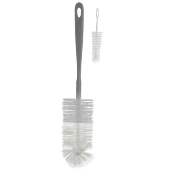 Йоржик для пляшечок та сосок BabyOno, сірий (721/03) - Pampik