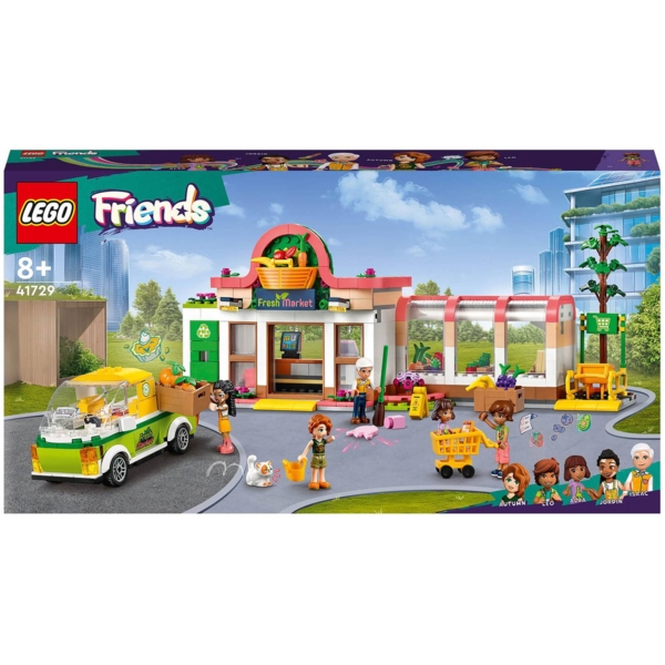 Конструктор LEGO Friends Магазин органічних продуктів, 830 деталей (41729) - Pampik