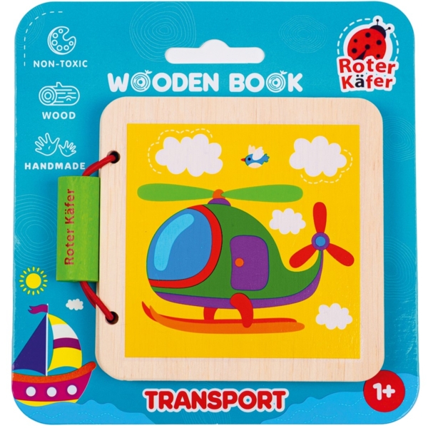 Деревянная книга Roter Kafer Транспорт (RW3034) - Pampik - 3
