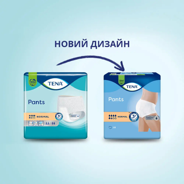 Труси-підгузки для дорослих Tena Pants Normall Large, 30 шт. - Pampik - 3