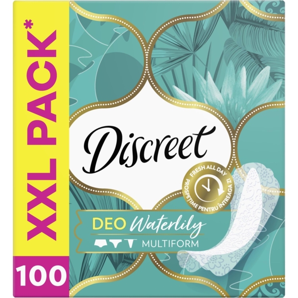 Щоденні прокладки Discreet Deo Water Lily, 100 шт. - Pampik - 2