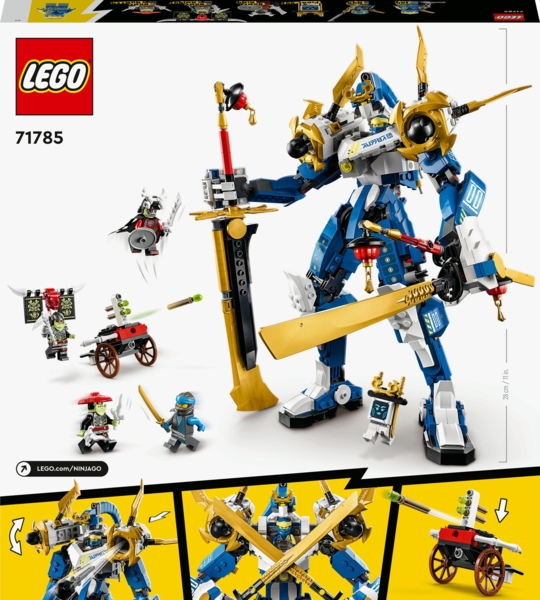 Конструктор LEGO NINJAGO Робот-титан Джея, 794 деталі (71785) - Pampik - 9