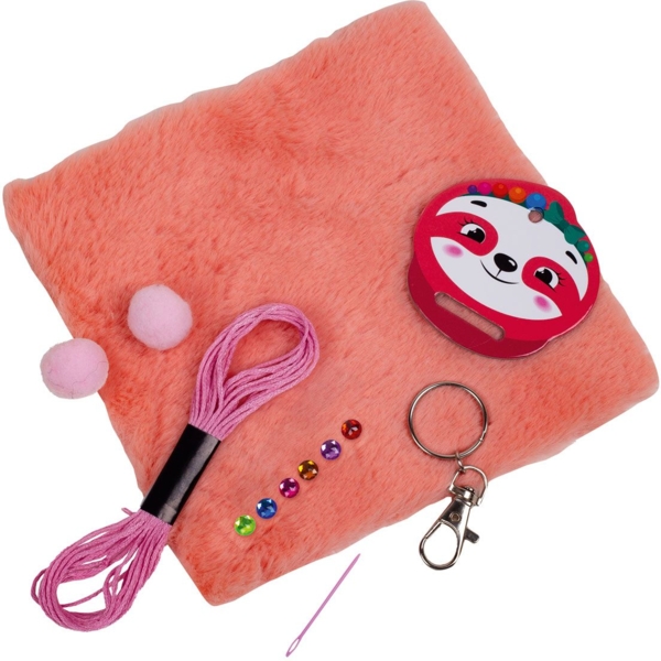 Набор для творчества Vladi Toys SewingArt Ленивец (VT4205-07) - Pampik - 2