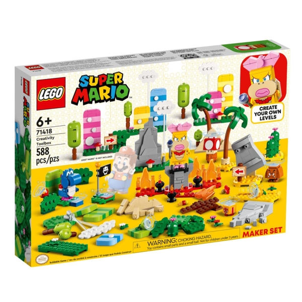 Конструктор LEGO Super Mario Набір для творчості для майстрів, 588 деталей (71418) - Pampik