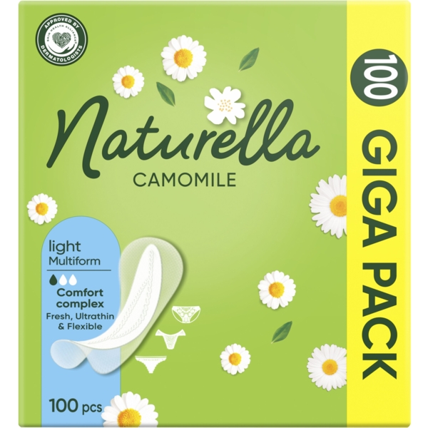 Щоденні прокладки Naturella Camomile Light Multiform, 100 шт. - Pampik - 2