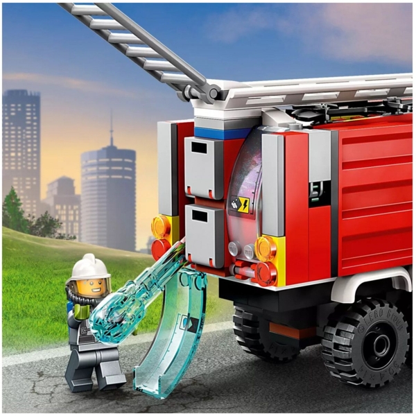 Конструктор LEGO City Пожежна машина, 502 деталей (60374) - Pampik - 6
