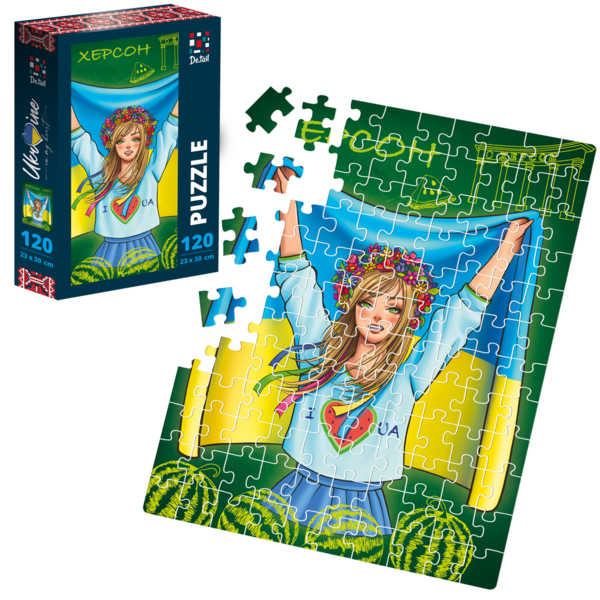 Пазли De.tail Херсон, 120 елементів (DT100-15) - Pampik - 4