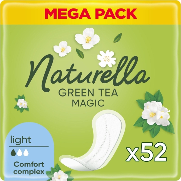 Щоденні прокладки Naturella Green Tea Magic Normal, 52 шт. - Pampik