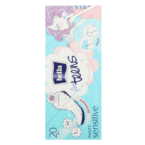 Щоденні прокладки Bella for Teens Sensitive, 20 шт. - Pampik - 5