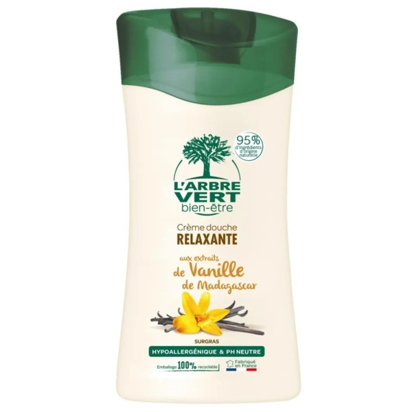 Крем-гель для душу L`Arbre Vert заспокійливий з екстрактом Алое Вера, 250 мл - Pampik