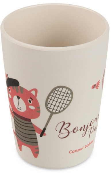 Набір посуду Canpol babies Bonjour Paris, 5 предметів, червоний (9/227_red) - Pampik - 4