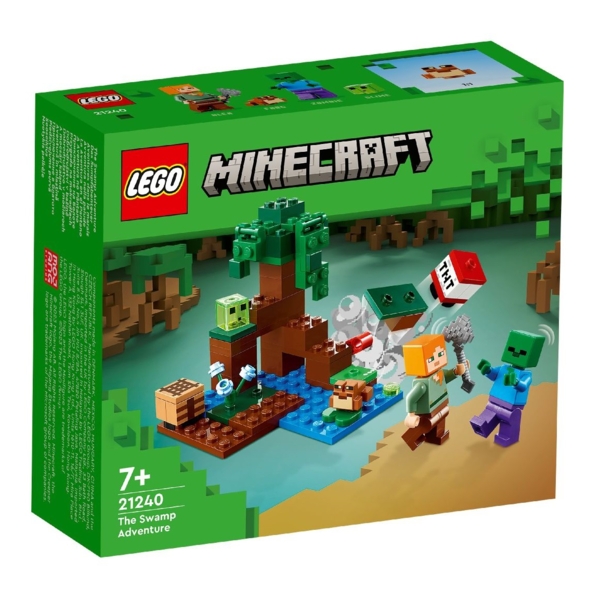 Конструктор LEGO Minecraft Пригоди на болоті, 65 деталей (21240) - Pampik - 2