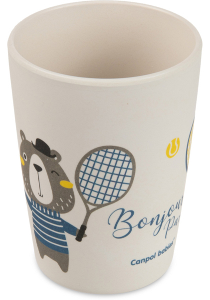 Набір посуду Canpol babies Bonjour Paris, 5 предметів, синій (9/227_blu) - Pampik - 4