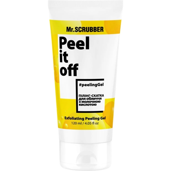 Пилинг-скатка для лица Mr.Scrubber Peel it off Exfoliating Peeling Gel, 120 мл - Pampik