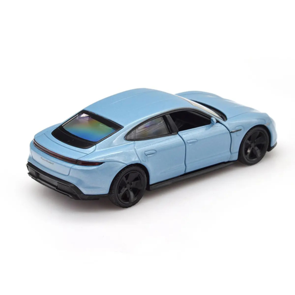Автомодель TechnoDrive Porsche Taycan Turbo S, 1:32, блакитний (250335U) - Pampik - 5