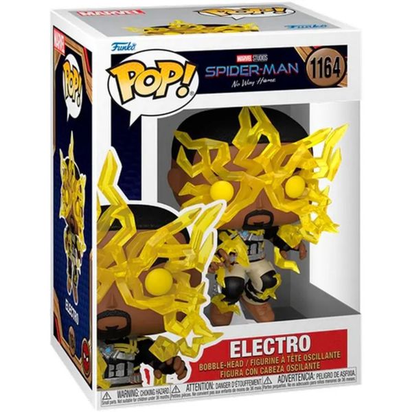 Игровая фигурка Funko Pop Человек-паук Нет пути домой Электро (67604) - Pampik - 2