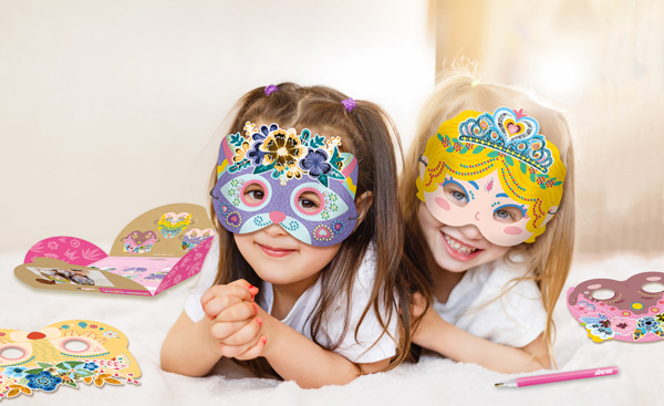 Набір для творчості Avenir Маска зі стразами Принцеси (CH201768) - Pampik - 10