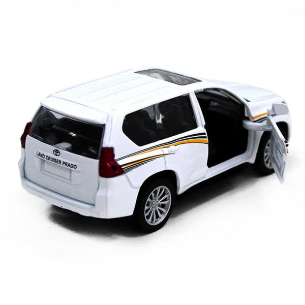 Автомодель TechnoDrive Toyota Land Cruiser, белый (250277) - Pampik - 9