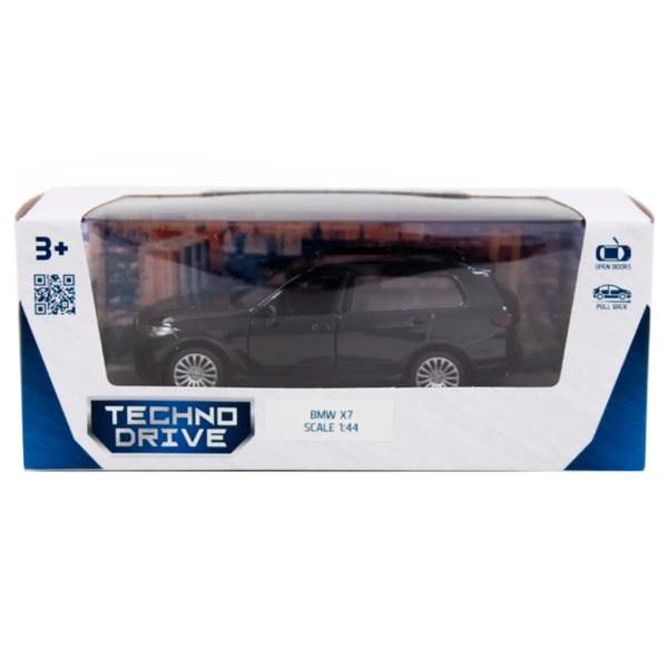 Автомодель TechnoDrive BMW X7, чорний (250272) - Pampik - 11