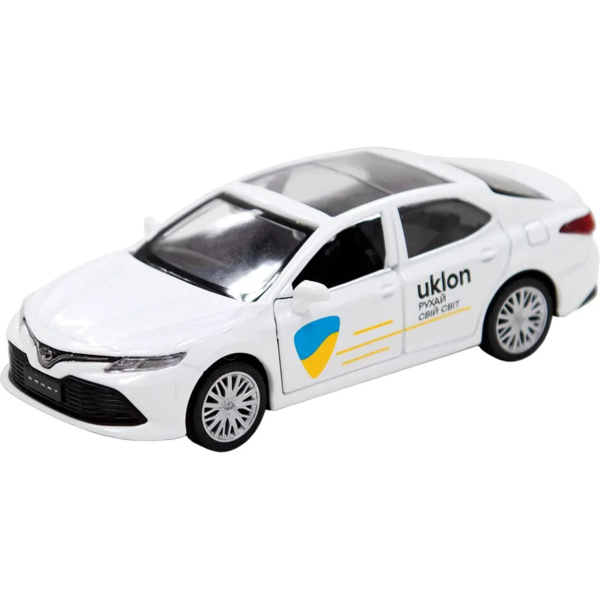 Автомодель TechnoDrive Toyota Camry Uklon, белый (250291) - Pampik